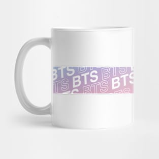 BTS Gradient Stripe Mug